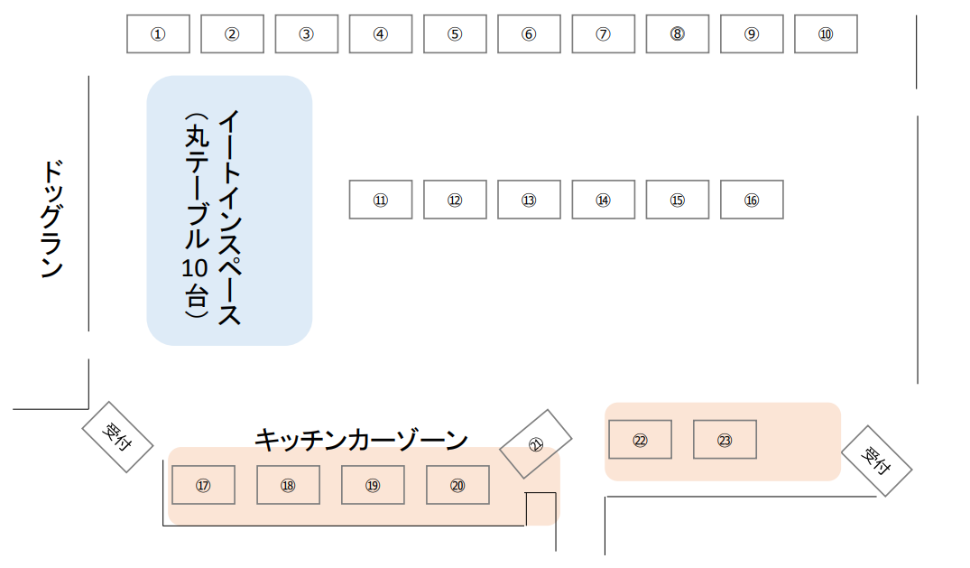 リーファナカガワ わんわんフェスティバル　会場案内1日目