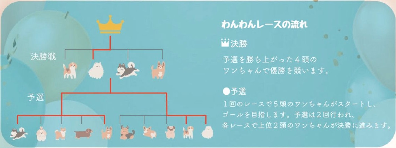 リーファナカガワ わんわんフェスティバル わんわんレース